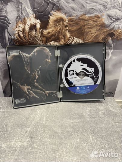 Диск Mortal Kombat X Steelbook для ps4
