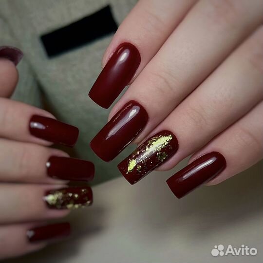 Модель на маникюр наращивание