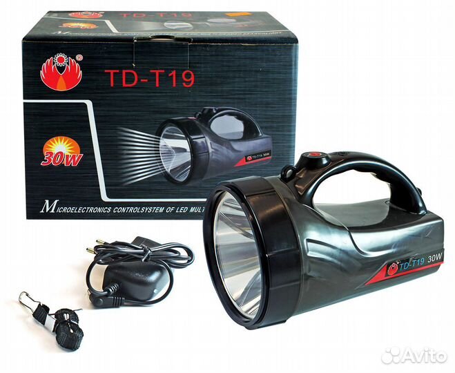 Фонарь прожектор TD-T19, 50864