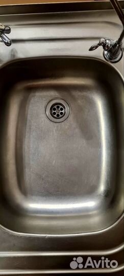 Кухонная мойка нержавейка 60*80 с кранами