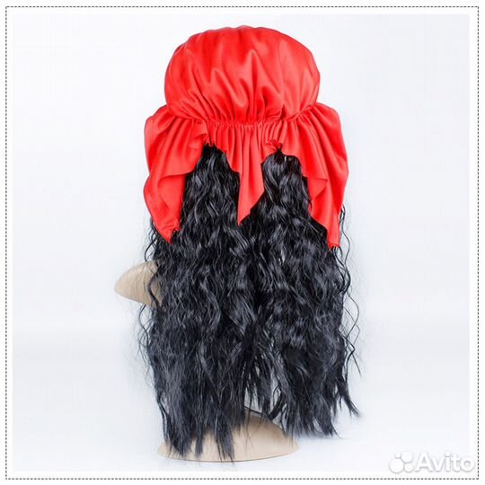 Парик шляпа пирата (маска на Хэллоуин)