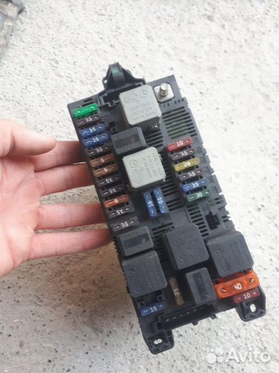 Блок Sam передний мерседес 211,e211