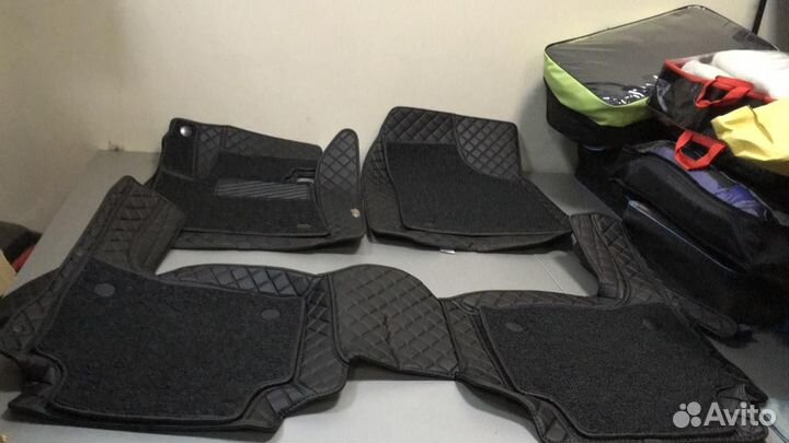 3D Коврики Exeed Салон Багажник из Экокожи