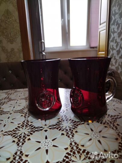 Пивная кружка (Чехия)из богемского стекла