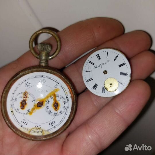 Часы карманные шагомер сажень