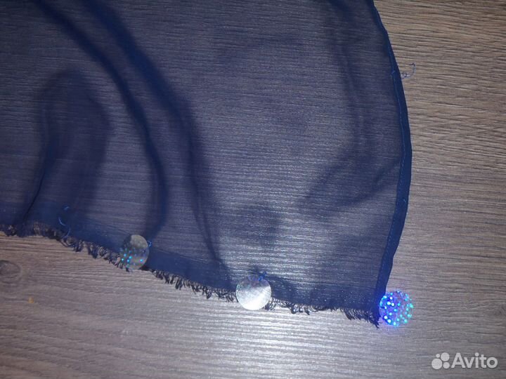 Отрезы полупрозрачной ткани 150*150