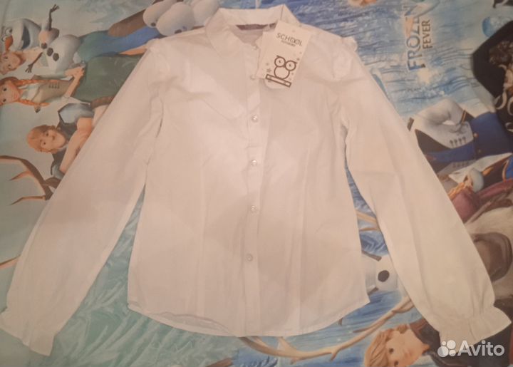 Новая белая блузка