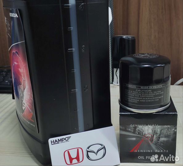 Масло мото Honda 10W30 + фильтр (Оригинал)