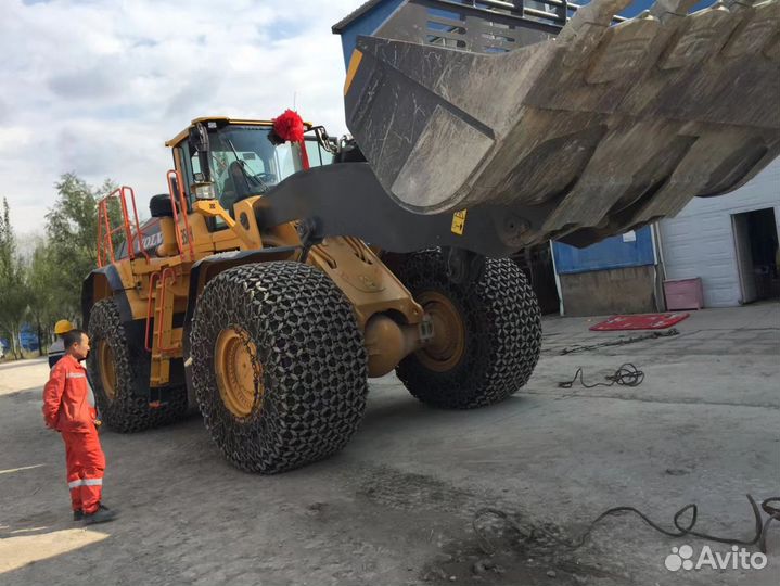 Цепь шинозащитная размер 17.5-25. Цепи на колеса