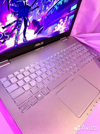 Мощный и быстрый, игровой ноутбук asus