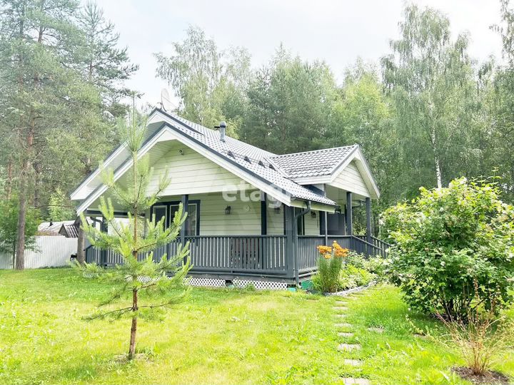 Коттедж 110 м² на участке 9 сот.