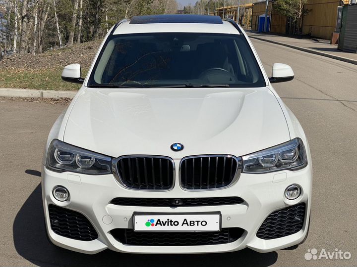 BMW X3 2.0 AT, 2017, 87 000 км