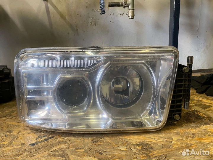 Фара камаз 5490 галоген линза