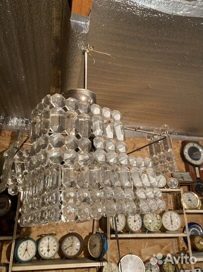 Люстры СССР антикварная лавка