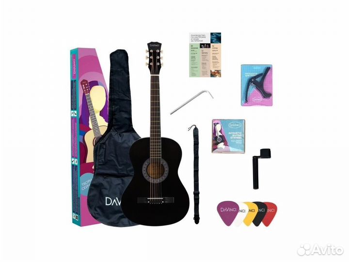 Davinci DF-50A pack — гитара акустическая (набор)