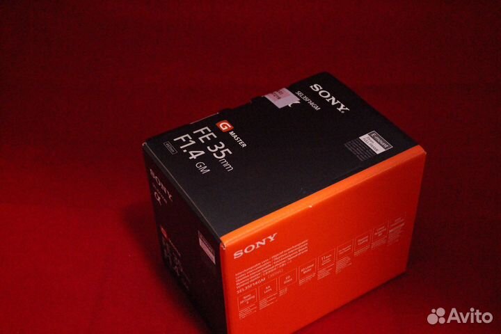 Sony FE 35 mm f/1.4 GM Новый