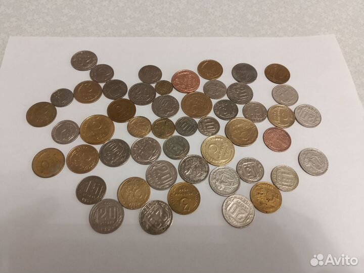 50 Монеты ранних советов до 1961г