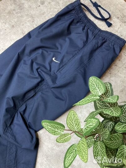 Нейлоновые штаны Nike vintage оригинал