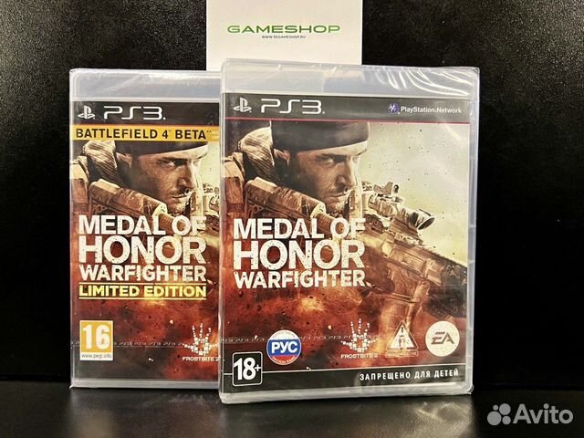 Medal of Honor: Warfighter PS3 Русская версия