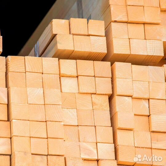 Брус от производителя 100х150мм, лиственница
