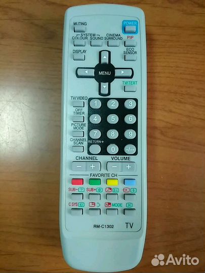 Пульт JVC RM-C1302 для телевизора