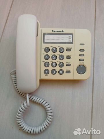 Стационарный телефон Panasonic kx-ts2352ruw