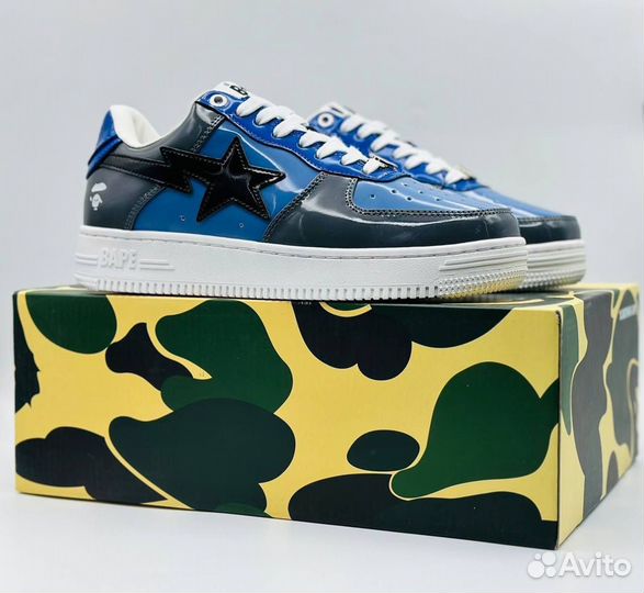 Кроссовки Bape Sta Синие