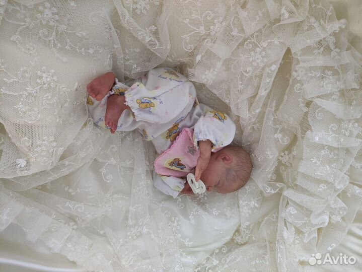 Кукла реборн мини