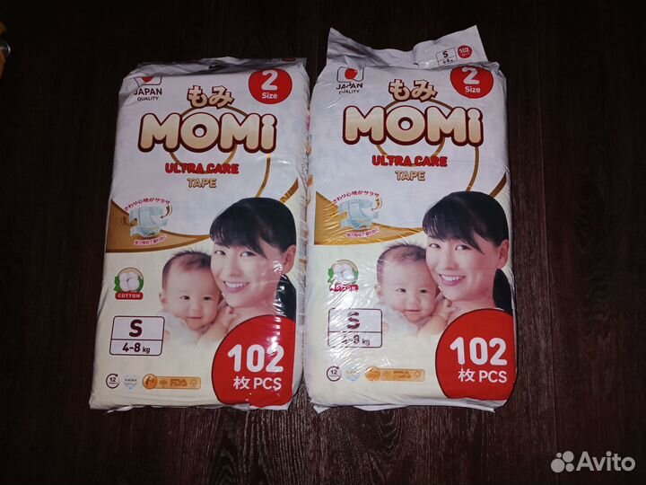 Подгузники Моми 2