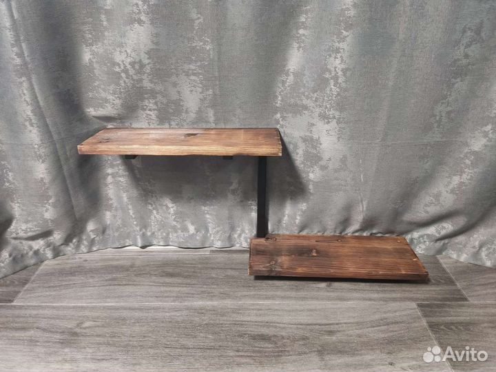 Полка настенная в стиле лофт