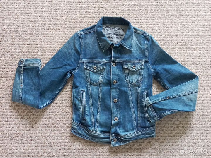 Джинсовая куртка р 40 42