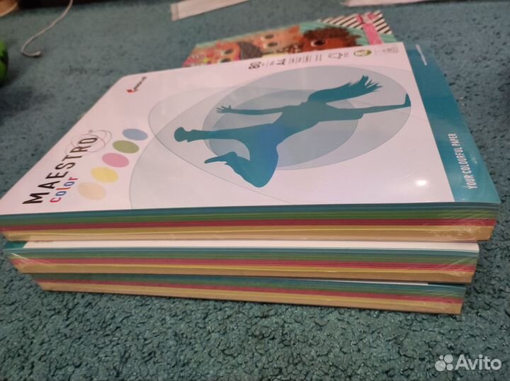 Бумага a4 цветная офисная