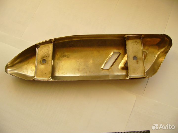 Защитная накладка для мотоцикла, хромированная