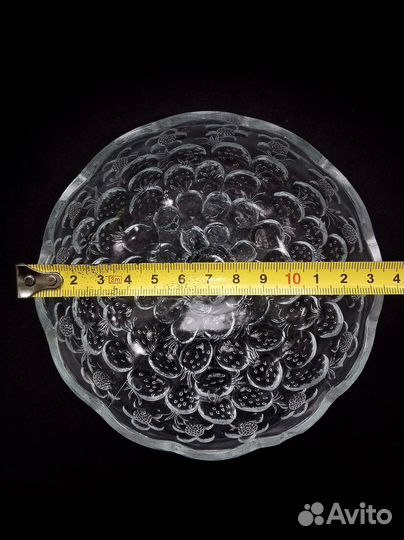 Ваза для ягод, конфет, стекло