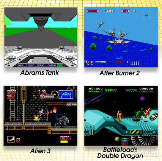 Игровой картридж для 16 битной приставки