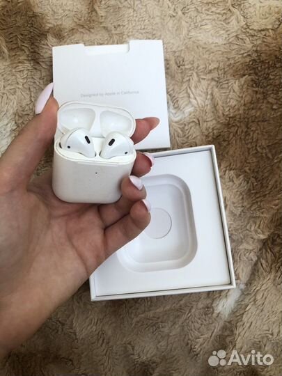 Беспроводные наушники airpods 2
