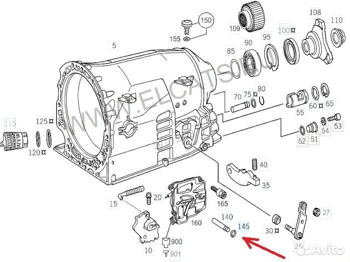 Уплотнительное кольцо A1409973645