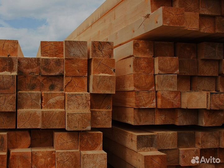 Брус из лиственницы в наличии