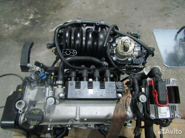 Двигатель Fiat Albea 1.4 л бензин 350A1000