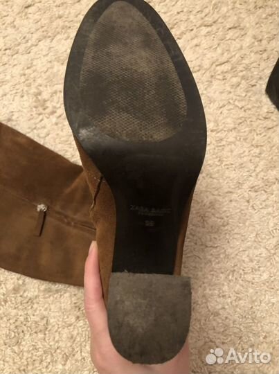 Сапоги zara 39