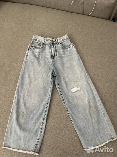 Джинсы zara для девочки 146 152