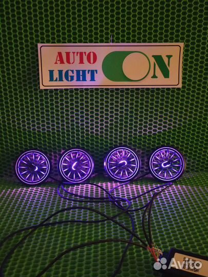 Дефлекторы в стиле AMG с настройкой подсветки