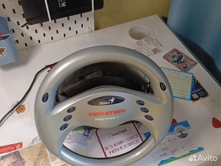Игровой руль speed wheel 3 genius