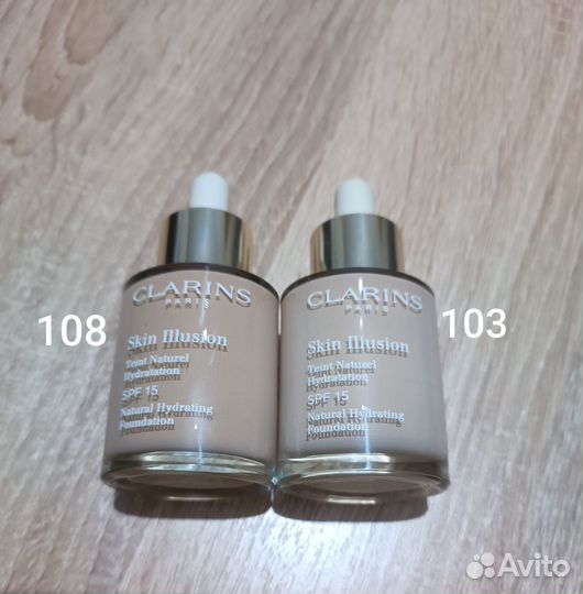 Тональный крем clarins skin illusion 108 sand