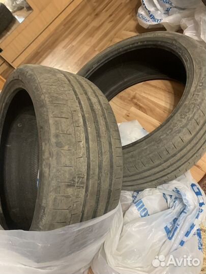 Continental SportContact 225/40 R19 и 255/35 R19