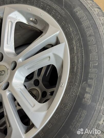 Nokian hakkapeliitta 5 235 65 r17 + диски