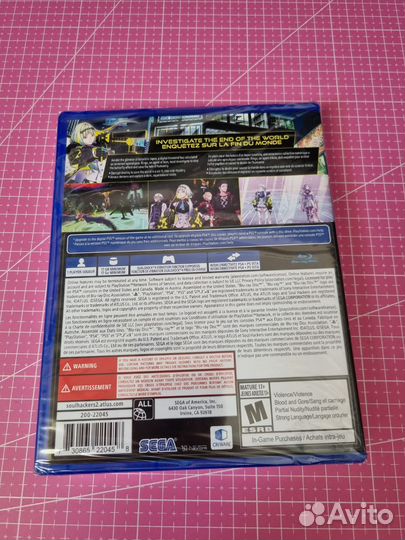 Soul hackers ps4 запечатана