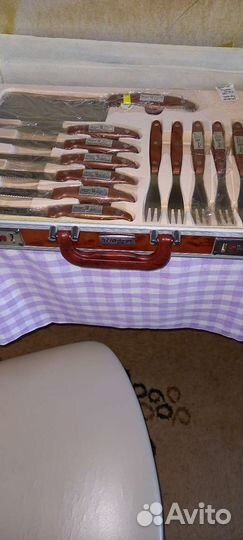Набор столовых приборов новый
