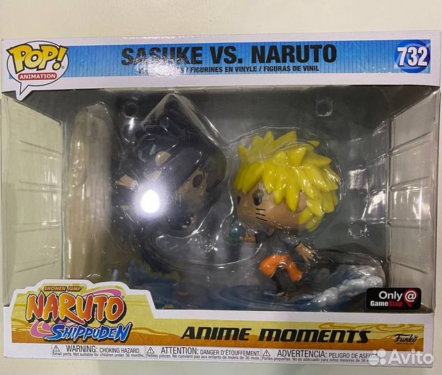 Фигурка Funko Pop Sasuke VS Naruto Game Stop