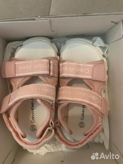 Сандалии для девочки calvin klein